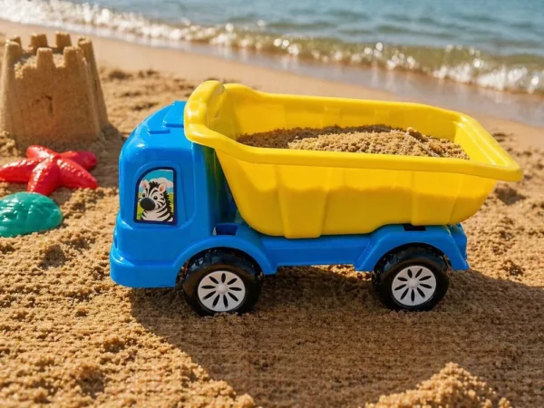 RB29-1 Kit Carrinho Caçamba Infantil com Balde 7 Peças