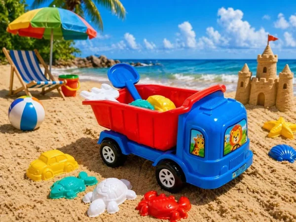 Caminhão infantil Areia 6 peças - sortido