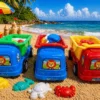 Caminhão infantil Areia 6 peças - sortido - 3