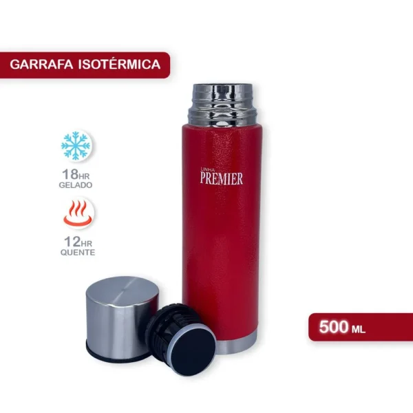 SQ4267-VM-1 Garrafa Térmica Aço Inox Água Gelada Garantida Por 18 Horas - 3