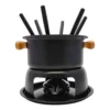 TRC0130-6 Conjunto De Fondue Para 6 Pessoas Com Garfos 11 Peças - Preta - 6