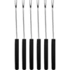 TRC0130-9 Conjunto De Fondue Para 6 Pessoas Com Garfos 11 Peças - Preta - 9