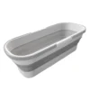 Balde Dobrável Retrátil Retangular Com Rodinhas - 55X25CM - 5