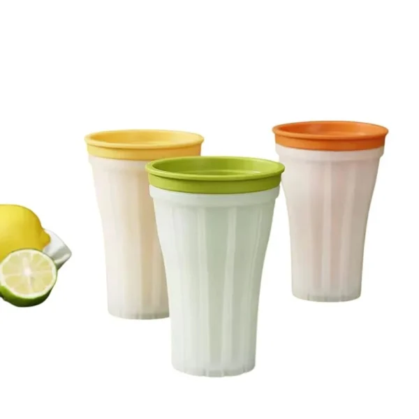 Forma de Gelo Smoothie Copo Com Tampa - 3