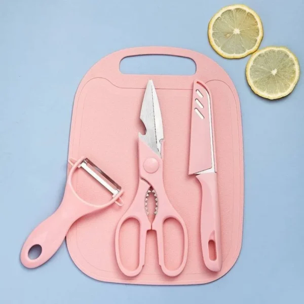 TRC0603-1 Conjunto 4 Peças de Utensílios de Cozinha - Sortida