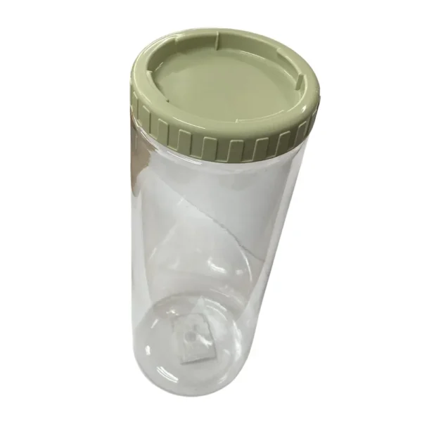 Conjunto 3 Potes Plástico Com Tampa - Sortida