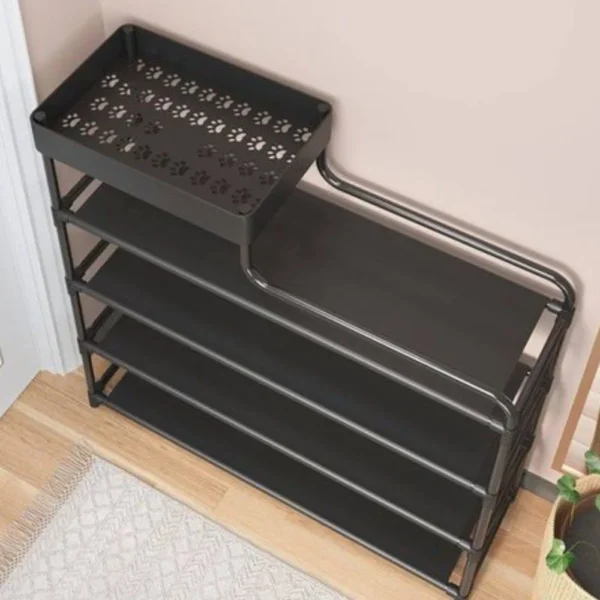 TRC0721-3 Sapateira Rack Estante Multiuso com Cestinho Sortido - 3