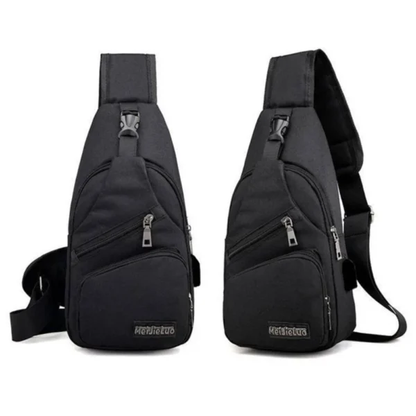Bag Unissex Com Entrada Usb Sortida - 3