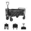 TRC1113-2 Carrinho de Carga Dobrável Multiuso - Preta - 2