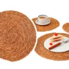 TRC1131-3 Descanso de Mesa Circular Rústico 38cm - 3