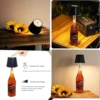 TRC1247-2 Mini Luminária Led - Preta - 2