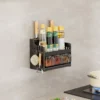 TRC1269-1 Organizador de Parede Multiuso para Temperos, Condimentos e Utensílios
