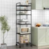 TRC1270-1 Estante Multiuso com 6 Prateleiras - Preta
