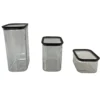 Conjunto 3 Potes Herméticos de Plástico - 7