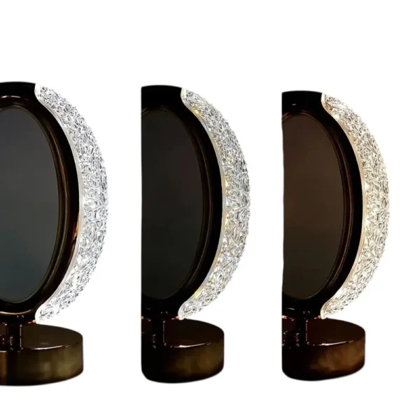 TRC1328-1 Luminária Oval LED de Mesa com USB
