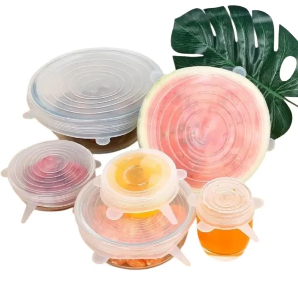 TRC6921-4 Kit Com 6 Tampas de Silicone - 4