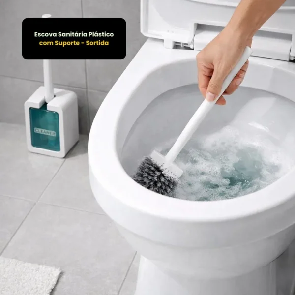 TRC6926-2 Escova Sanitária Plástico com Suporte - Sortida - 2