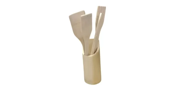 TRC7046-3 Kit 5 Peças Utensílio de Cozinha de Bambu - 3