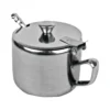 Açucareiro de aço inox com colher - 2