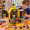 Super Mochila Construtor 3 em 1 com Ferramentas e Acessórios - 2
