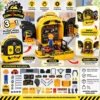 Super Mochila Construtor 3 em 1 com Ferramentas e Acessórios - 5