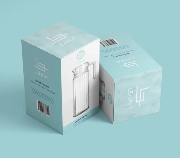 Jarra Vidro Frigo 1 Litro - 4