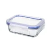 V1087.U02-1 Pote Hermético Retangular com Tampa Stripes