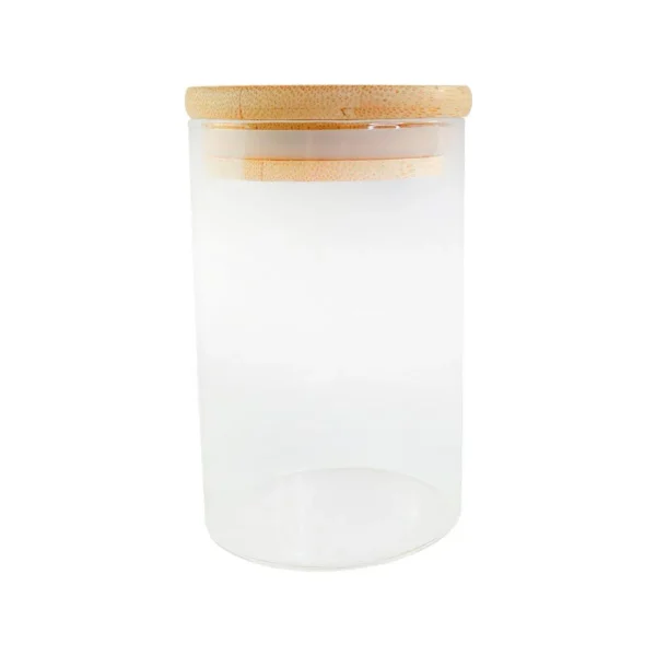 Pote para Mantimentos com Tampa de Bambu - 3