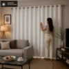 Cortina Black-out com ilhos 280x220 - Branca - 2