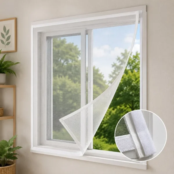VP-1254-3 Tela Mosqueteiro com Velcro 105x155cm- Branca - 3