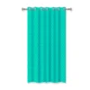 Cortina de Box Estampa 3D com Ilhós 1,38m x 1,98m - Azul Tiffany