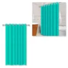 Cortina de Box Estampa 3D com Ilhós 1,38m x 1,98m - Azul Tiffany - 2