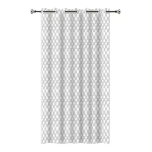 VP-1325-1 Cortina de Box 3D Translucida com Ilhós