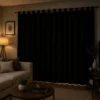 Cortina black-out com alças 280x280 - Preta