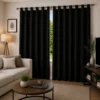 Cortina black-out com alças 280x280 - Preta - 3