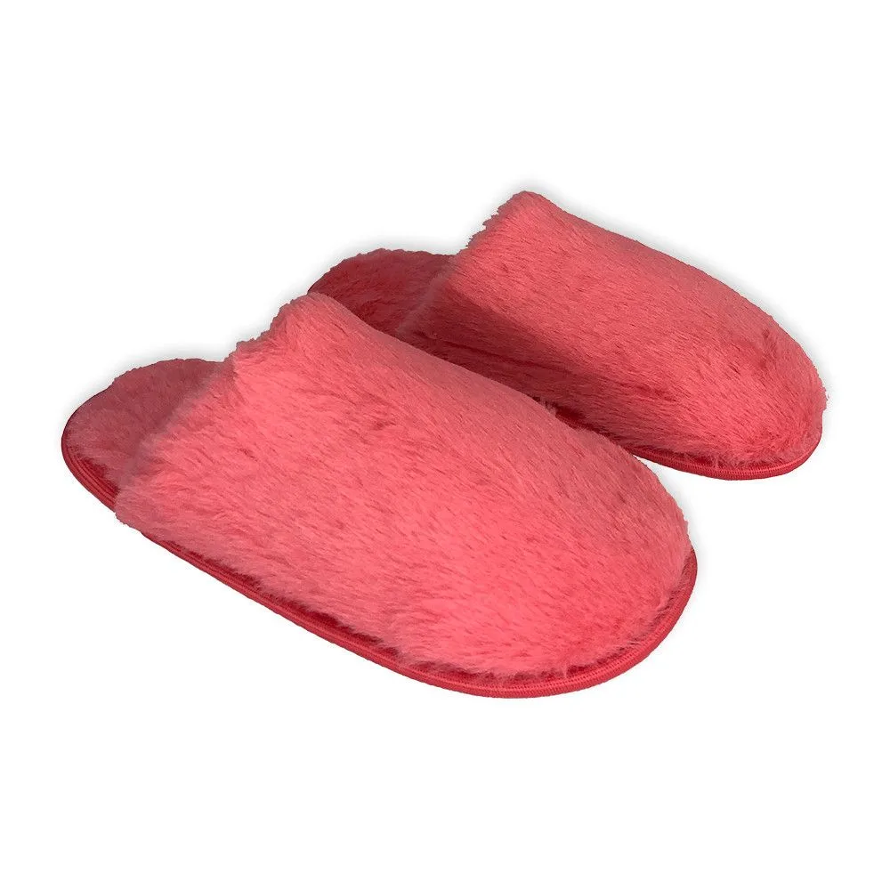 VSI06046pk4041-1 Pantufa Feminina Felpuda 40/41 Pink