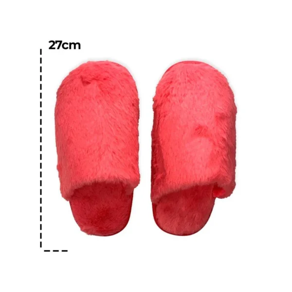 Pantufa Feminina Felpuda 40/41 Pink - 4