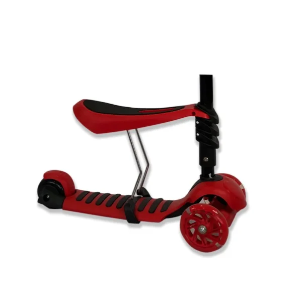 WB10377-1 Patinete Infantil 3 Rodas Joaninha 2 Em 1 Com Luz - 2