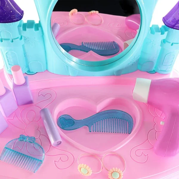 WB7672-7 Salão de Beleza Penteadeira Infantil com Acessórios - 7