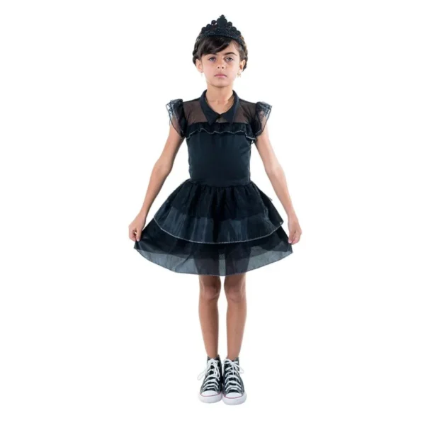 Kit Fantasia Infantil Princesa Bruxinha com Tiara - 2