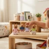 ZP01490-4 Brinquedo Família Casinha Feliz Capivara Com Personagens Roupinhas - Multicolorido