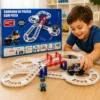 a387211-2 Pista Infantil Policial com 30 peças e carrinho e boneco - 2