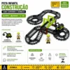 a388105-4 Pista Infantil Construção com 30 peças e carrinho e boneco - 4