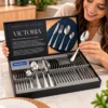 Conjunto de Talheres Victoria com 24 peças inox - 5