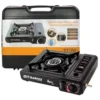 gt100-4 Fogareiro em Aço Esmaltado Angra com Ignição Automática Duo Flex Maleta de transporte - Preto - 4