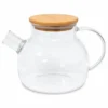 idl2209-5 Chaleira de Vidro com Tampa de Bambu 1 Litro - 5