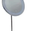 n06567-2 Espelho de Mesa Redondo Para Maquiagem LED com USB - Branca - 2