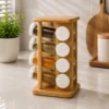 otb200bmb-1 Porta Temperos Giratório com 16 frascos de vidro