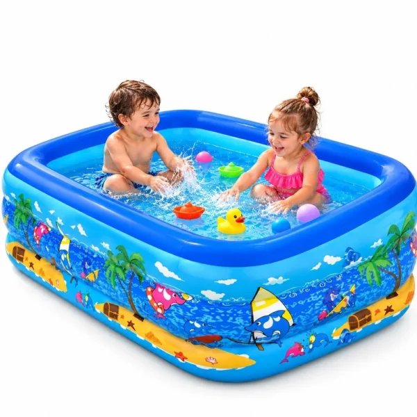 Piscina Inflável - Azul - 3