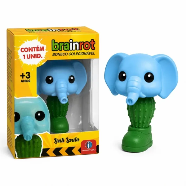 tud0477-2 Boneco Colecionável Lirili Larila Brainrot - 2
